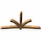 Ekena Millwork Davenport Rough Sawn Timber Gable Bracket, Western Red Cedar, 108"W x 58"H x 6"D x 6"F, 13/12 Pitch GBW108X58X0606DAV00RWR - alternate 4